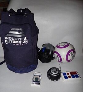 Disney Star Wars Galaxy's Edge Droid Depot RC Remote BB Astromech white purple